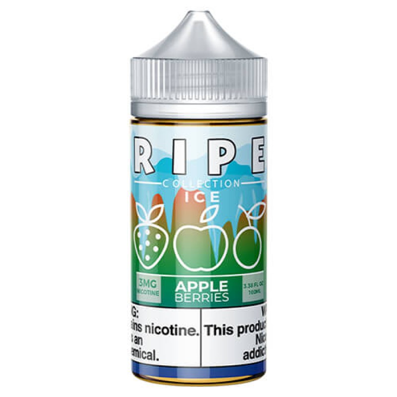 Ripe Collection on Ice by Vape 100 - Apple Berries On Ice