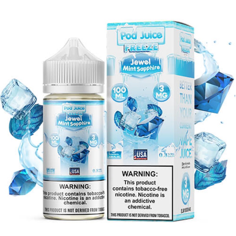 Pod Juice - Freeze Jewel Mint Sapphire