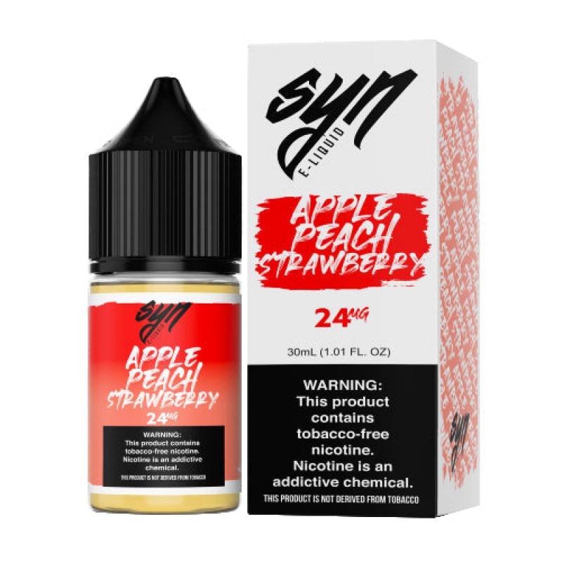 Syn E-Liquids SALTS - Apple Peach Strawberry