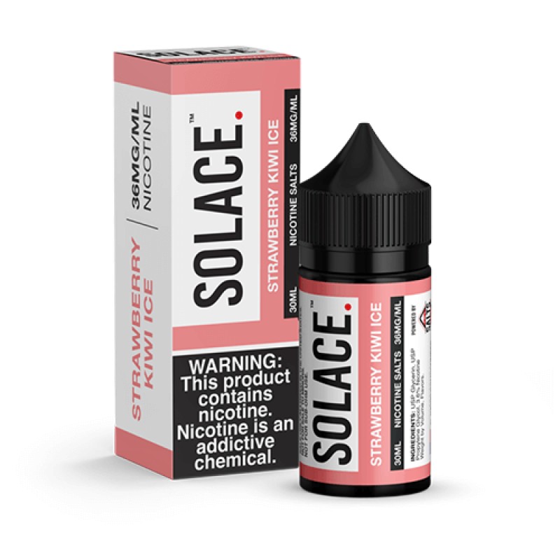 Solace Vapor Salts - Strawberry Kiwi Ice