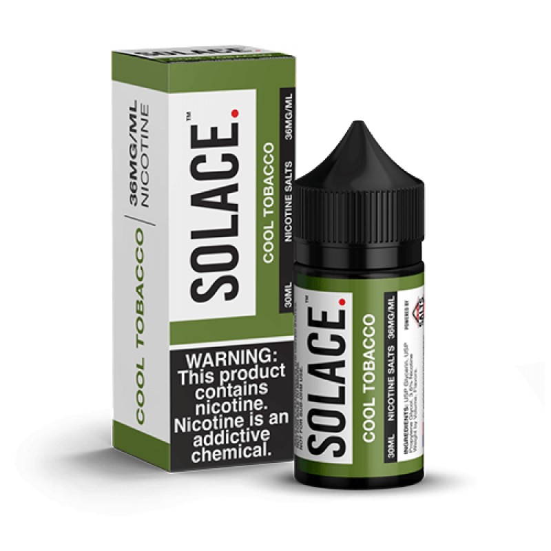 Solace Vapor Salts - Cool Tobacco