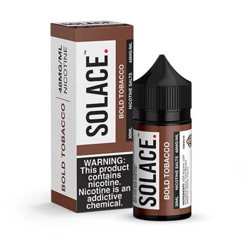 Solace Salts - Bold Tobacco