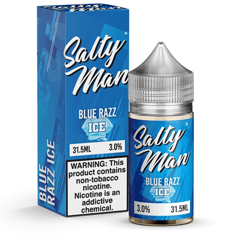 Salty Man NTN Salt - Bluerazz Ice