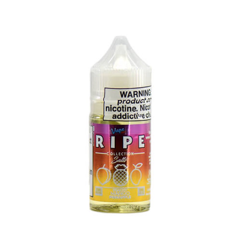 Ripe Collection on Ice by Vape 100 Nic Salts - Peachy Mango Pineapple on Ice