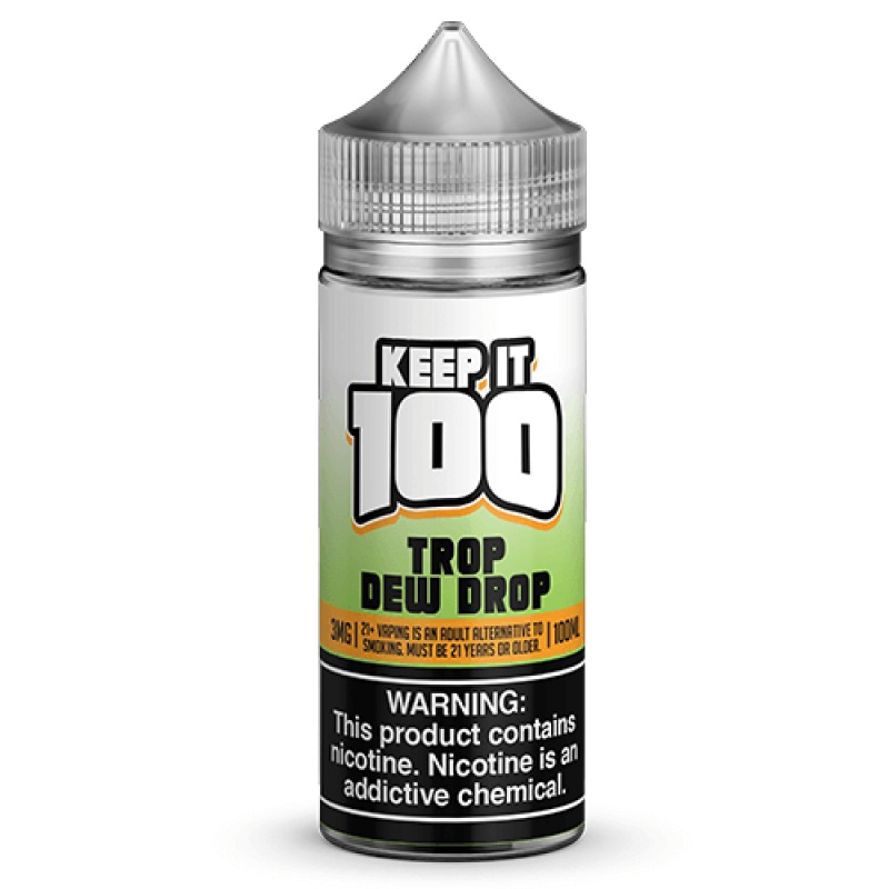 Keep It 100 Synthetic E-juice - Trop Dew Drop