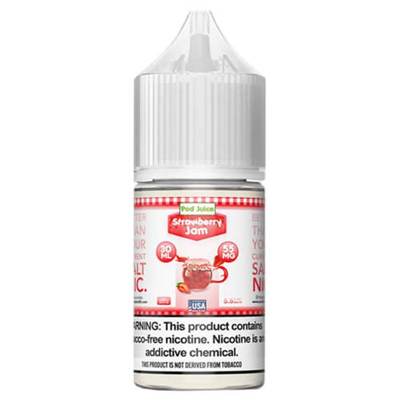 Pod Juice Tobacco-Free Salts - Strawberry Jam