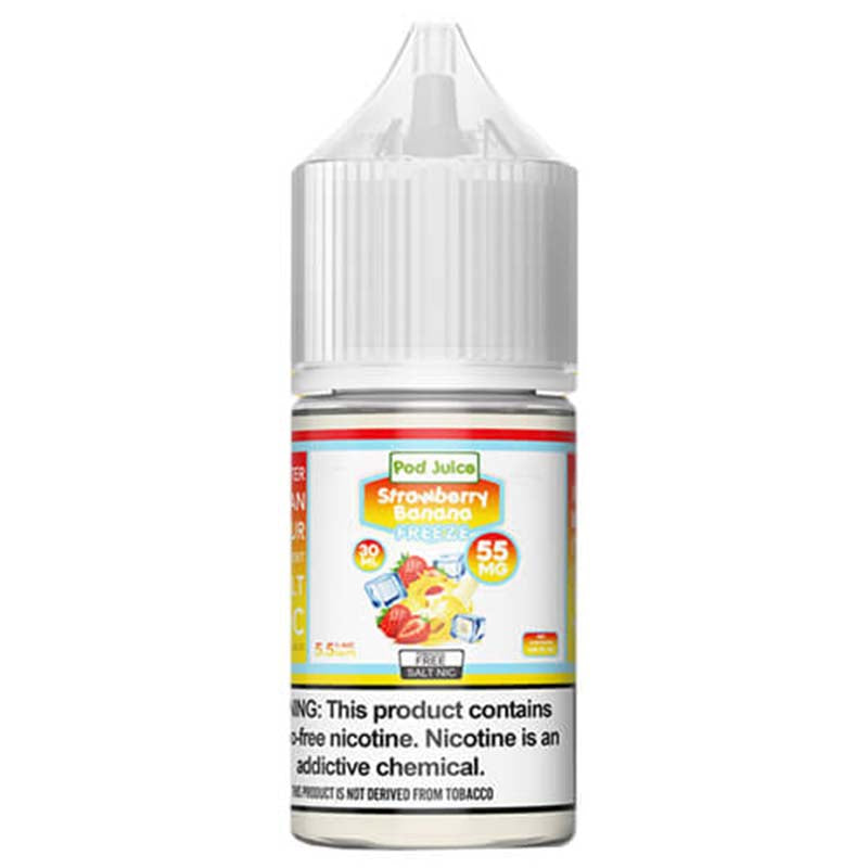 Pod Juice Tobacco-Free Salts - Strawberry Banana Freeze