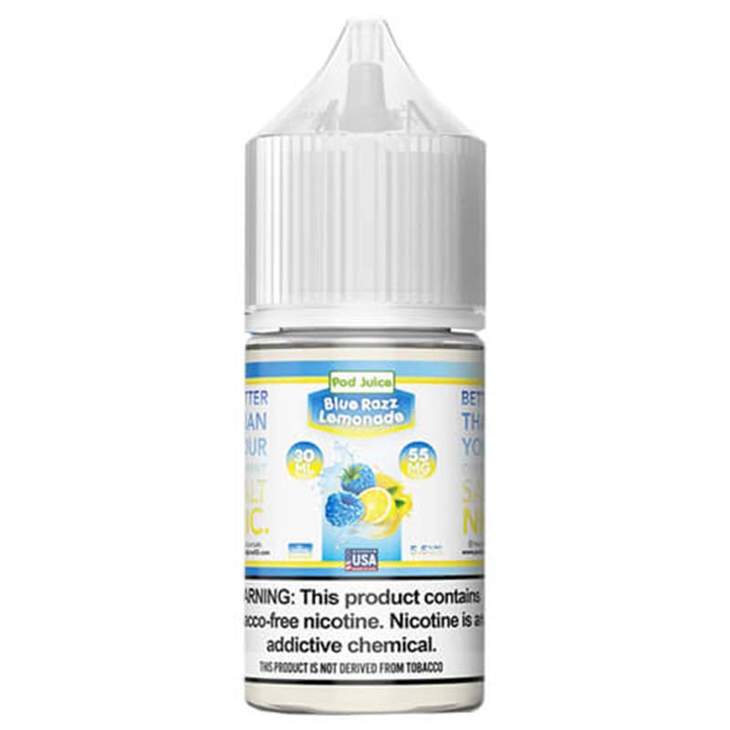 Pod Juice Tobacco-Free Salts - Blue Razz Lemonade