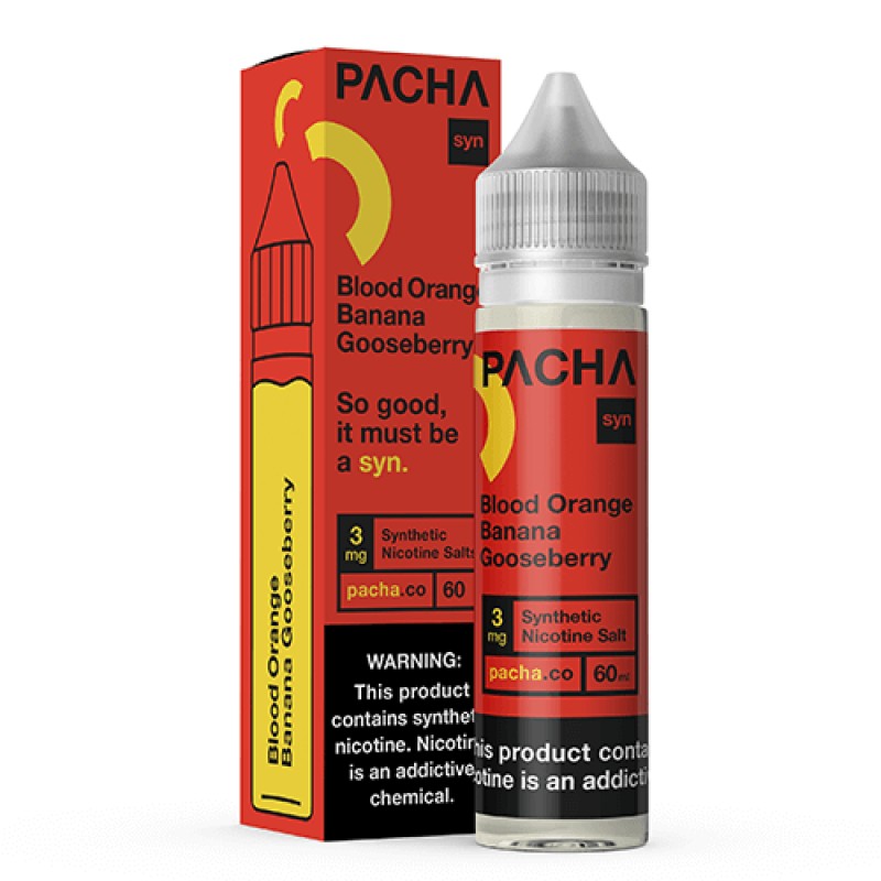 Pacha SYN - Blood Orange Banana Gooseberry