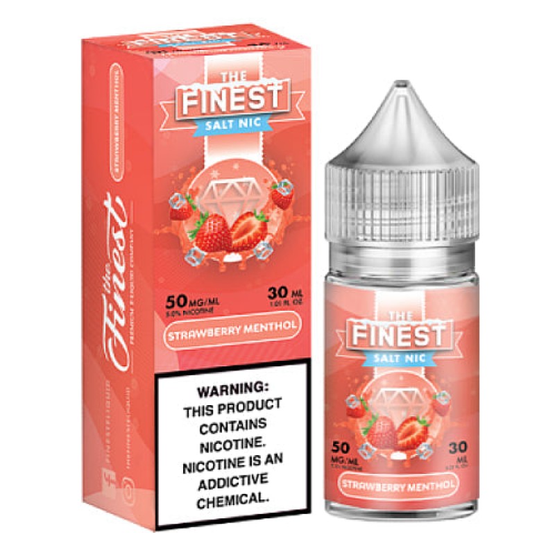 The Finest E-Liquid Synthetic SALTS - Strawberry Menthol