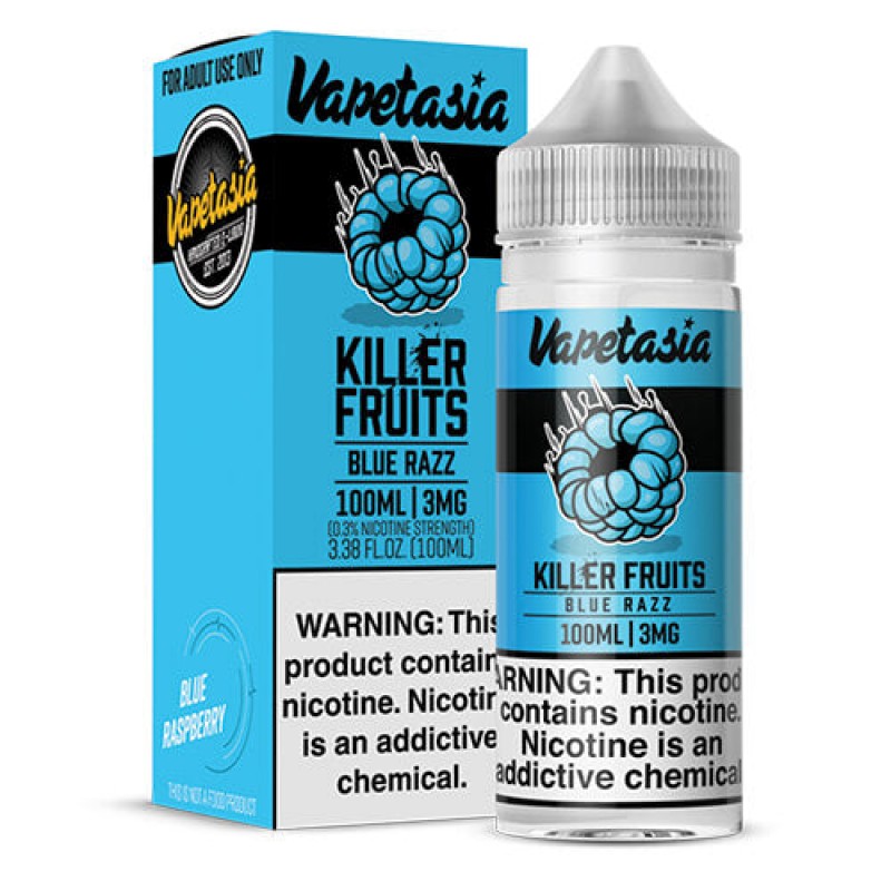 Vapetasia Killer Fruits NTN - Blue Razz