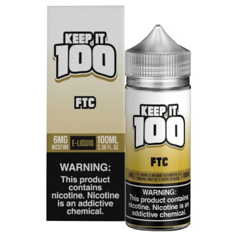 Keep It 100 Synthetic E-Juice - FTC