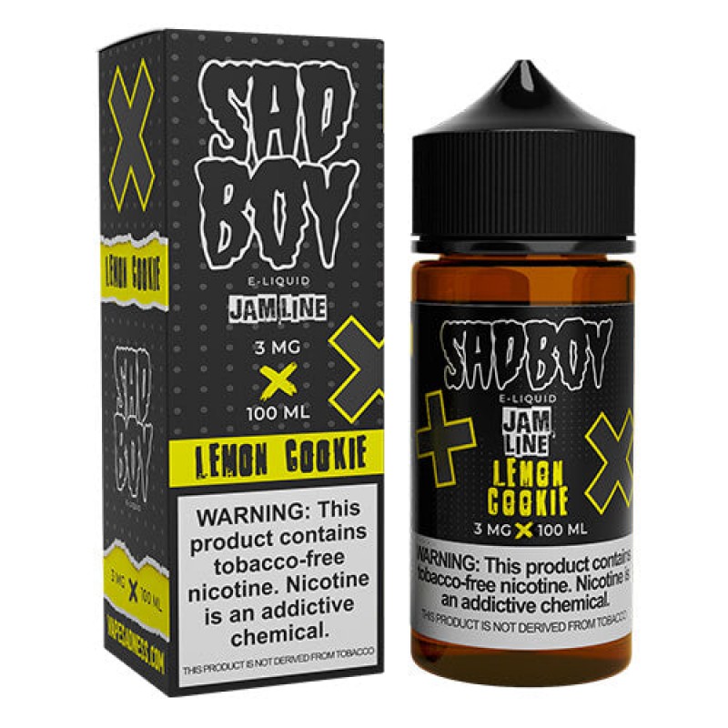 Sadboy Tobacco-Free Jam Line - Lemon Cookie