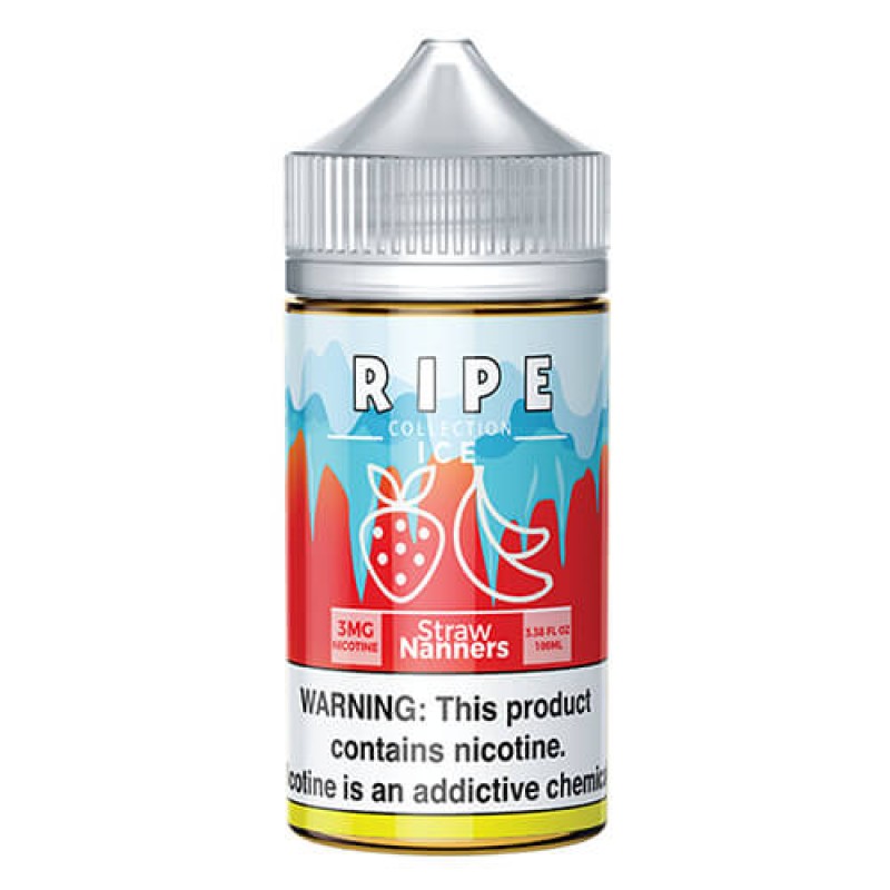 Ripe Collection on Ice by Vape 100 - Straw Nanners on Ice