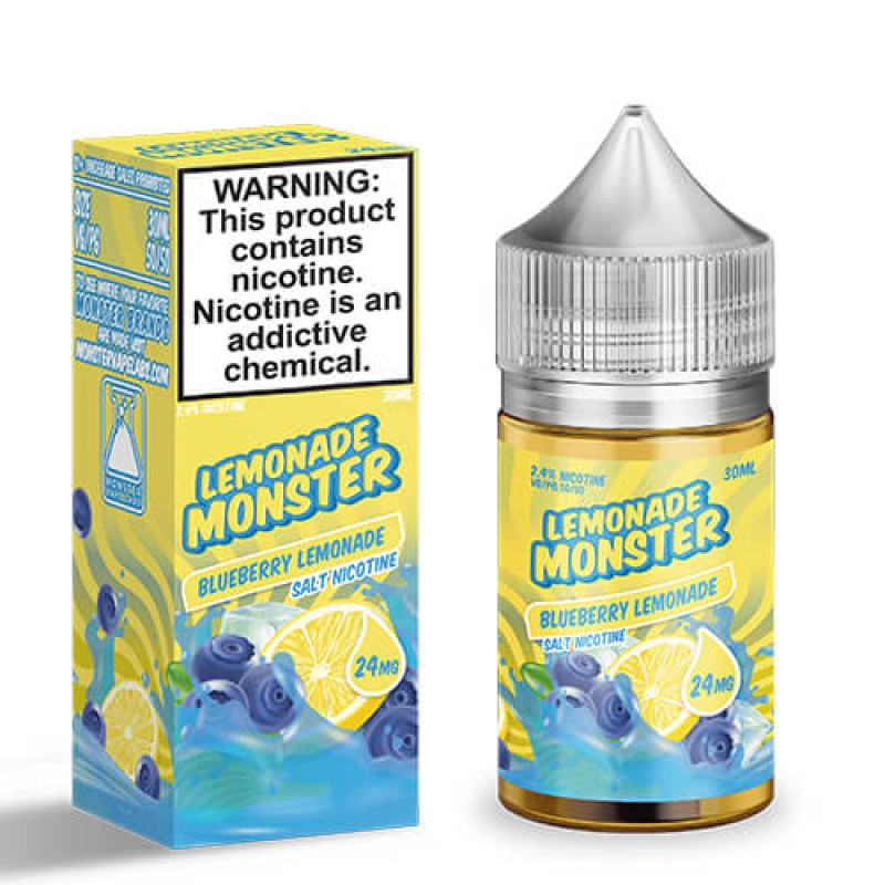 Lemonade Monster Synthetic Salt - Blueberry Lemonade