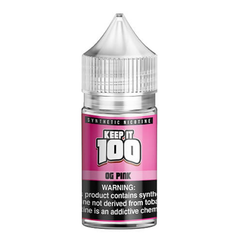 Keep It 100 Synthetic E-juice Salts - OG Pink