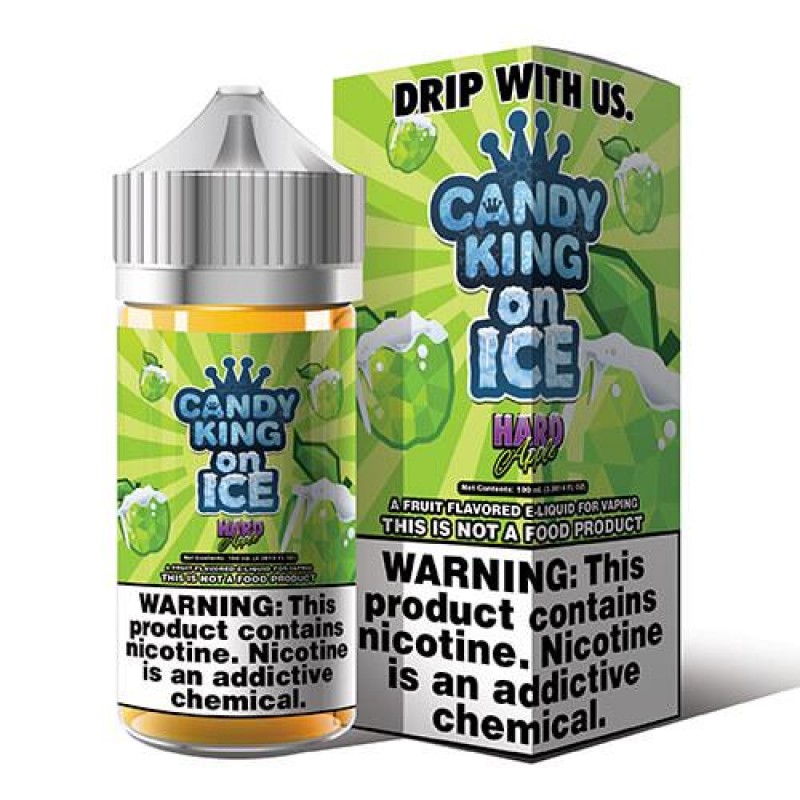 Candy King On Ice eJuice Synthetic - Hard Apple On Ice