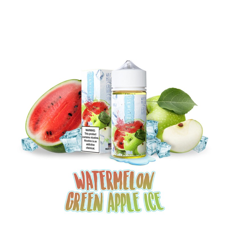 Skwezed, ICED Watermelon Green Apple