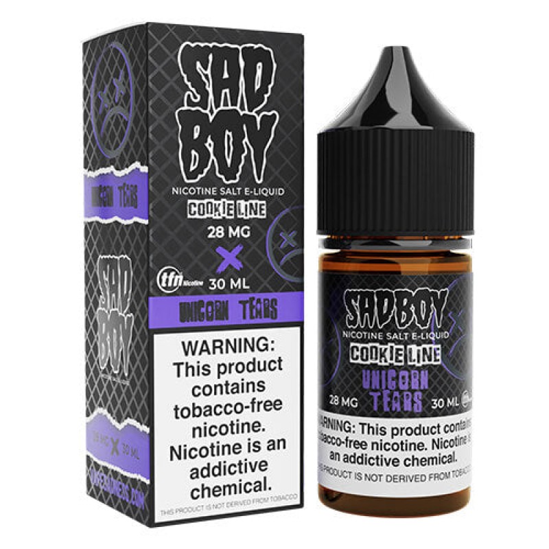 Sadboy Tobacco-Free SALTS Cookie Line - Unicorn Tears