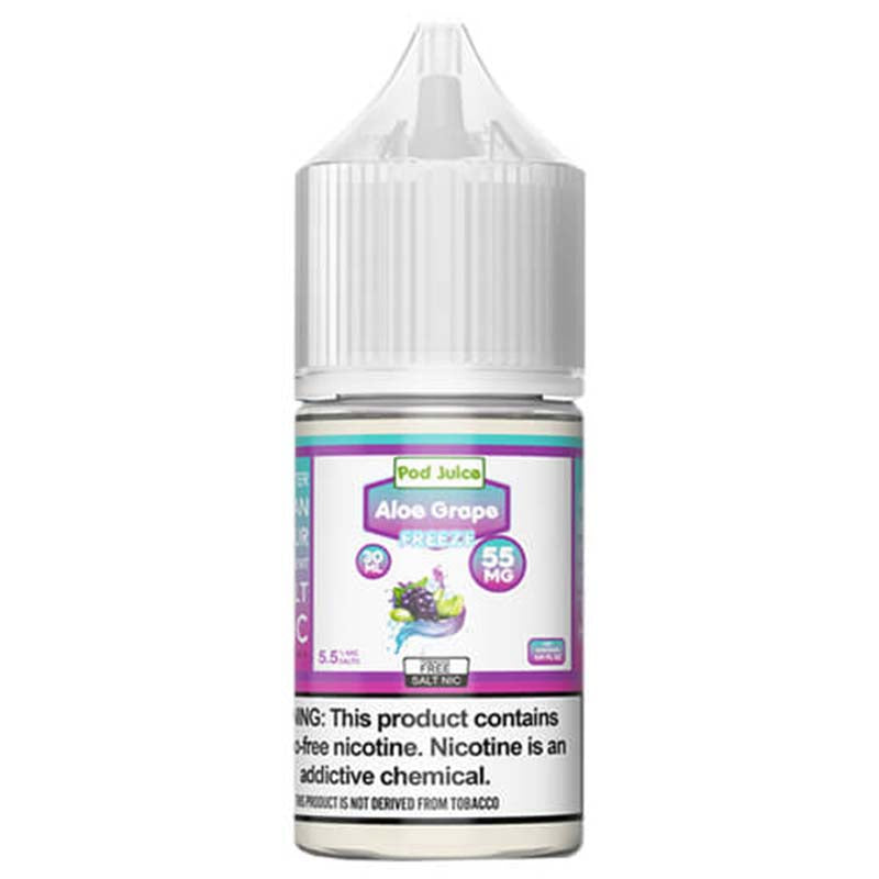 Pod Juice Tobacco-Free Salts - Aloe Grape Freeze