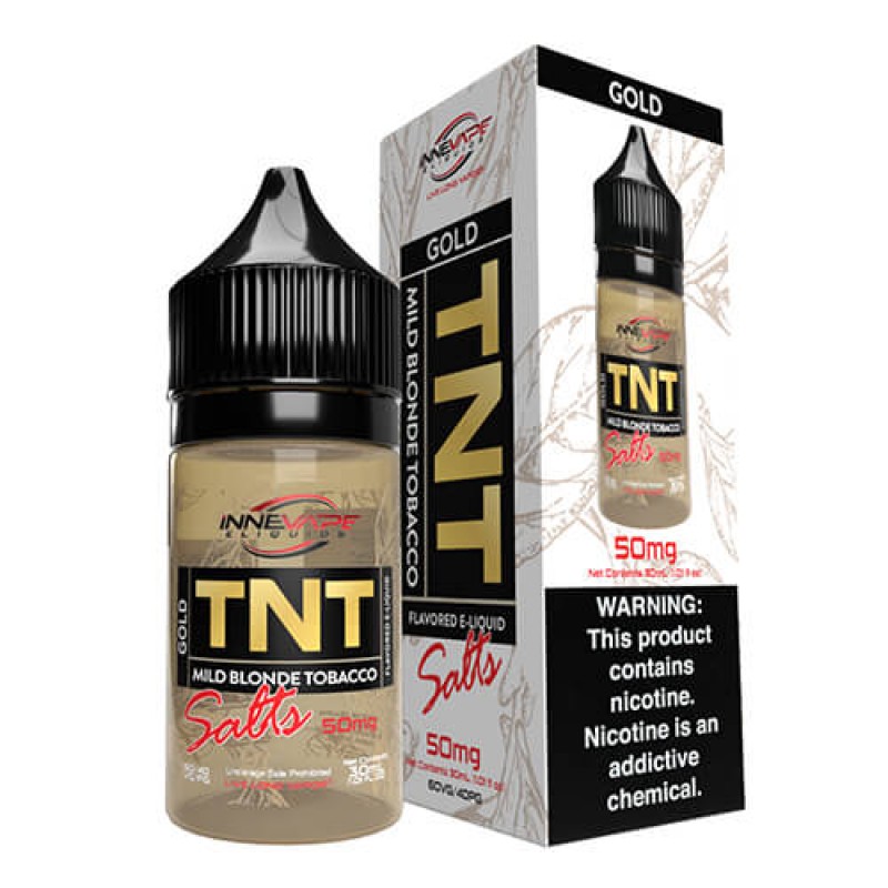 Innevape Tobacco-Free Salts - TNT The Next Tobacco Gold