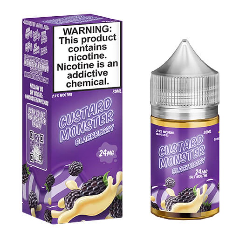 Custard Monster Salt - Blackberry