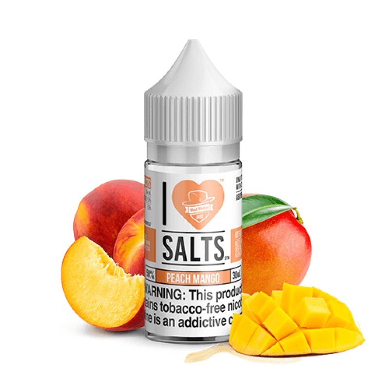 I Love Salts, Peach Mango, 30ml