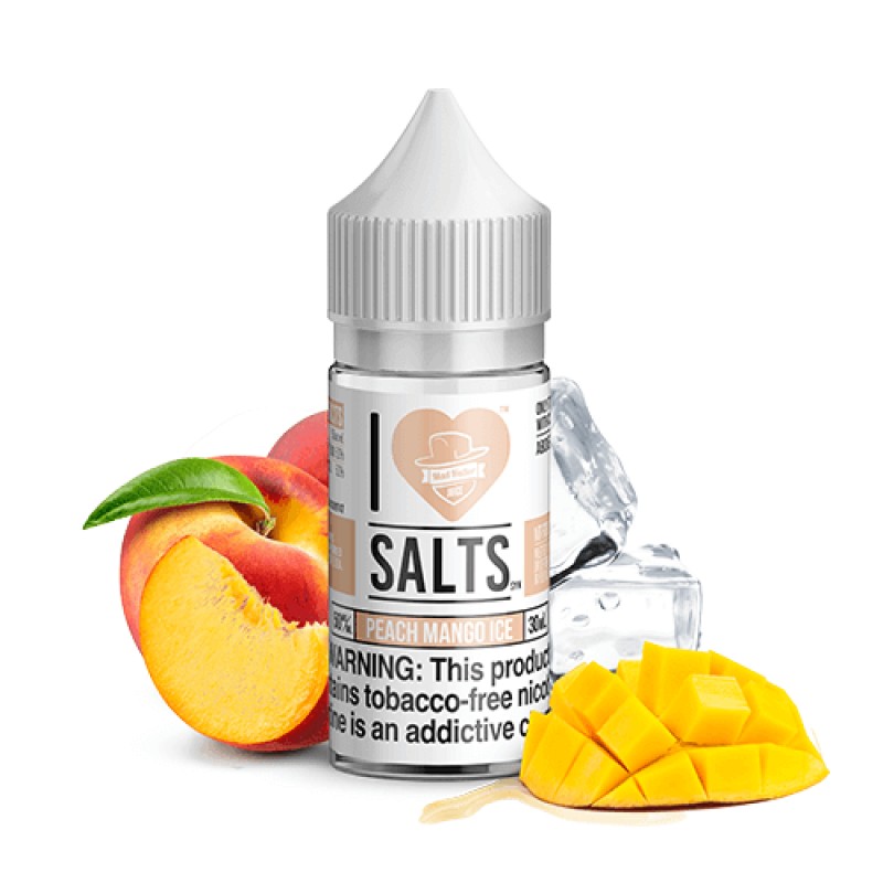 I Love Salts, Peach Mango Ice, 30ml