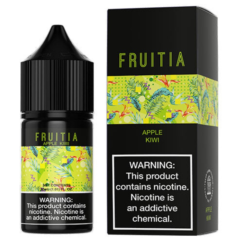 Fruitia eJuIce Synthetic Salts - Apple Kiwi Crush