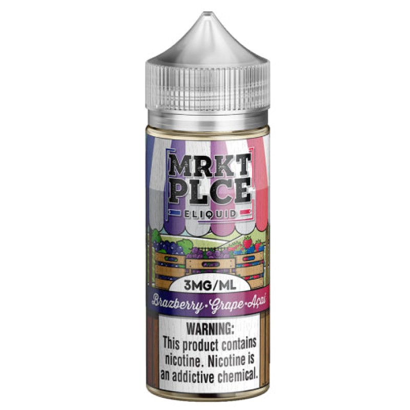 MRKTPLCE eLiquid - Brazberry Grape Acai