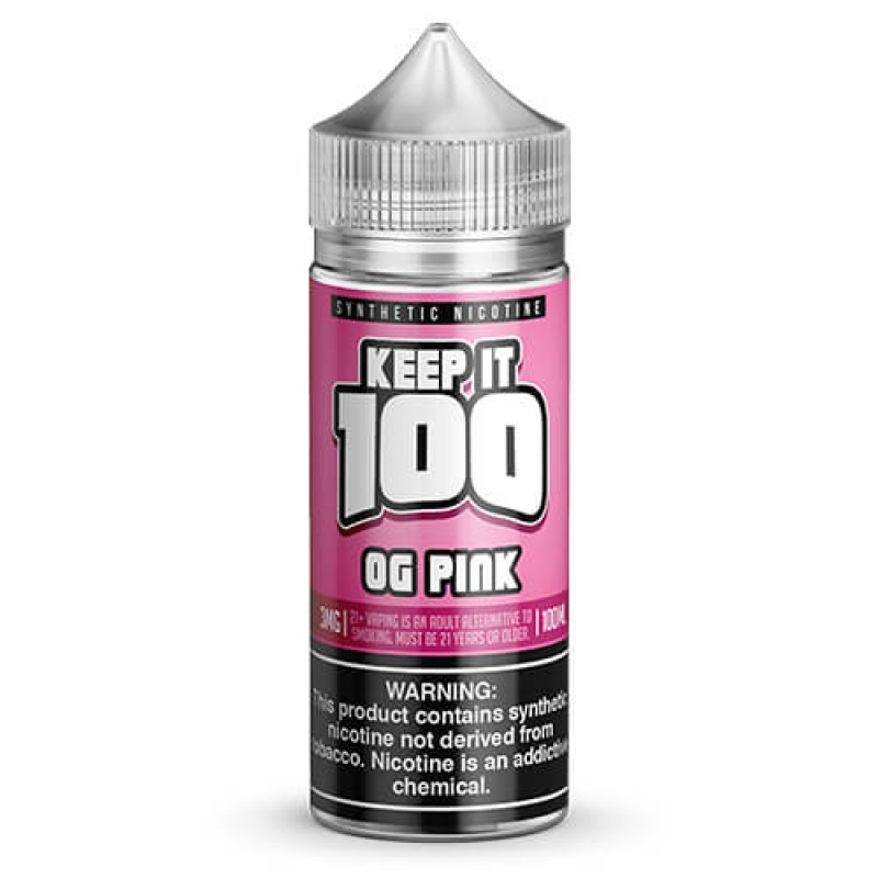 Keep It 100 Synthetic E-juice - OG Pink