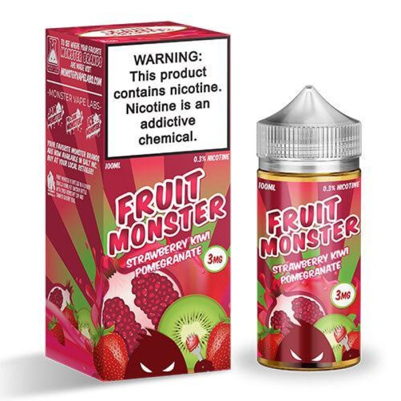 Fruit Monster NTN - Strawberry Kiwi Pomegranate