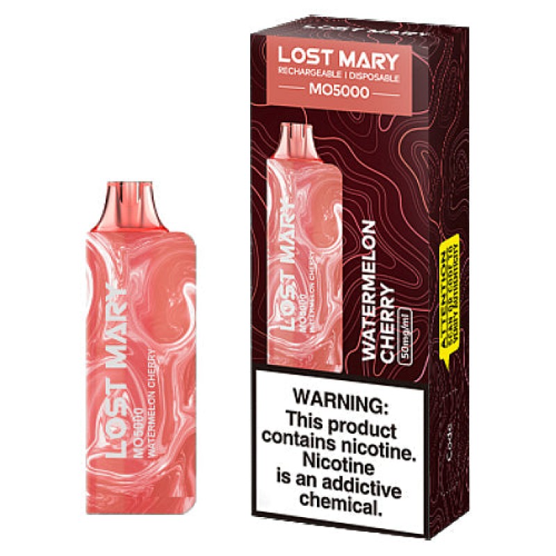 Lost Mary MO5000 Watermelon Cherry Disposable Vape Pen