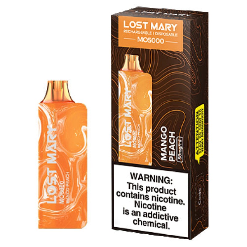 Lost Mary MO5000 Mango Peach Disposable Vape Pen