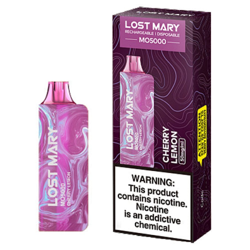 Lost Mary MO5000 Cherry Lemon Disposable Vape Pen