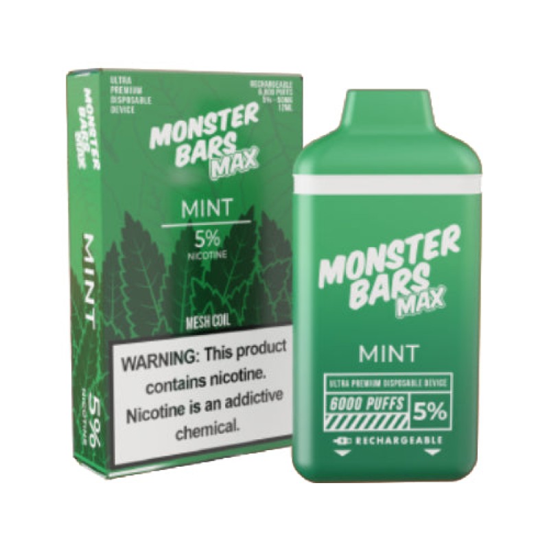 Monster Bars MAX - 6000 - Mint