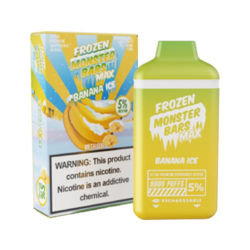 Monster Bars MAX - 6000 - Banana Ice