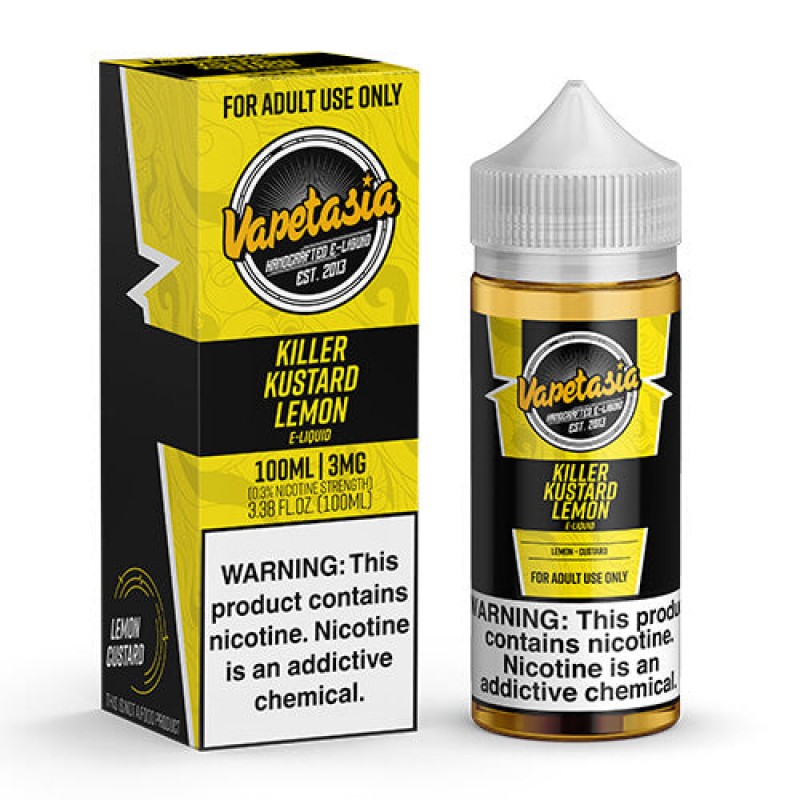 Vapetasia eJuIce - Killer Kustard Lemon