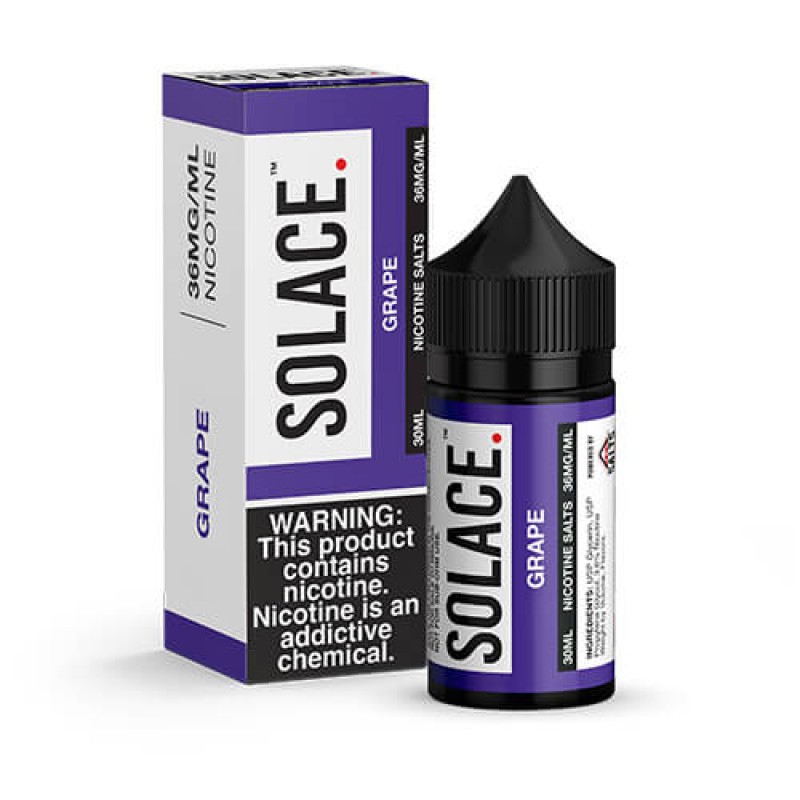 Solace Vapor Salts - Grape