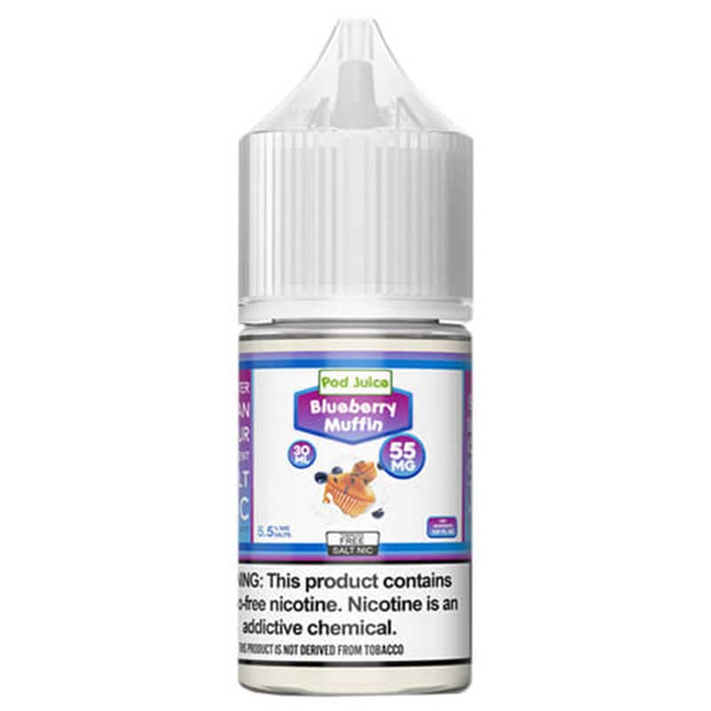 Pod Juice Tobacco-Free Salts - Blueberry Muffin