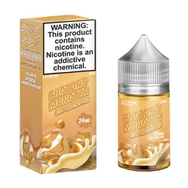 Custard Monster NTN Salt - Butterscotch