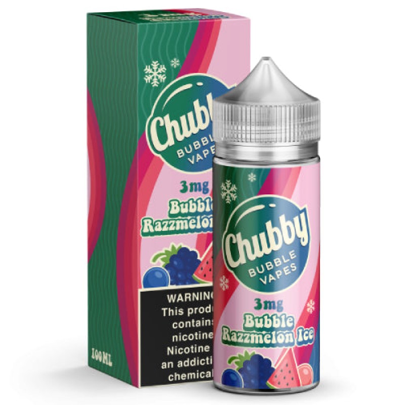 Chubby Bubble Vapes - Razzmelon Ice