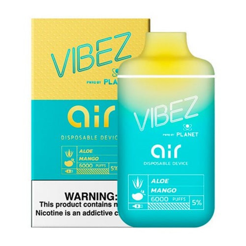 Vibez Air 6K Aloe Mango Disposable Vape Pen