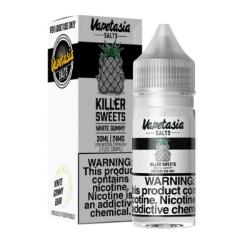 Vapetasia Killer Sweets Salts - White Gummy