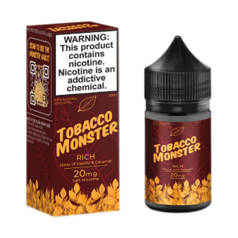 Tobacco Monster NTN Salts - Rich