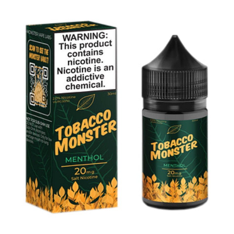 Tobacco Monster NTN Salt - Menthol