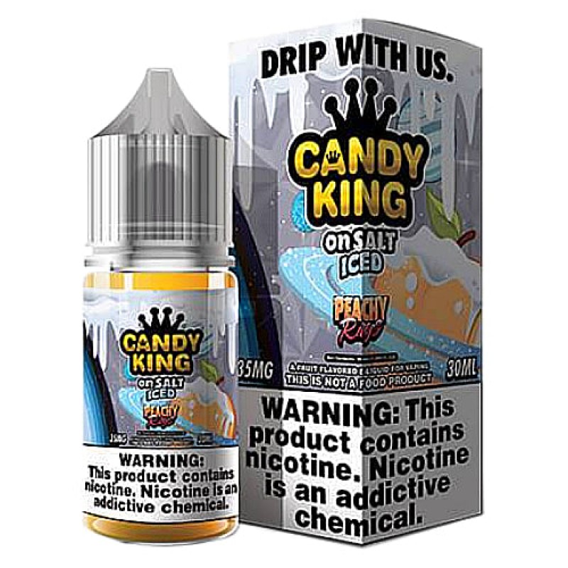 Candy King On Salt Synthetic ICED - Peachy Rings