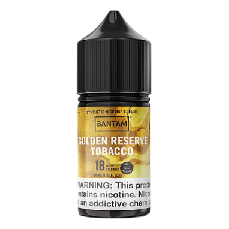 Bantam NTN Salts - Golden Reserve Tobacco