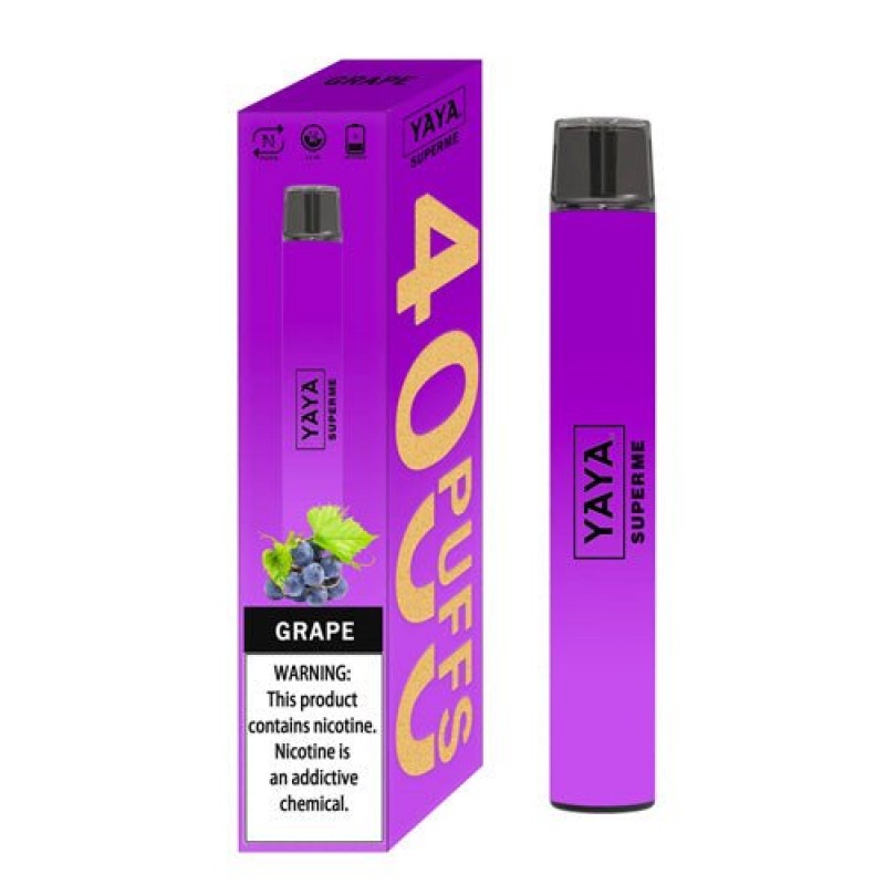 YAYA SUPERME 4K Grape Disposable Vape Pen